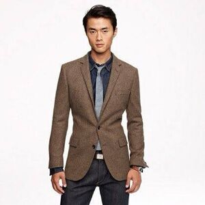 J. Crew Men's Moon English Tweed Blazer